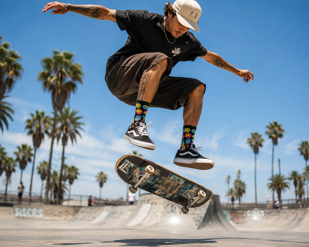Skateboarding