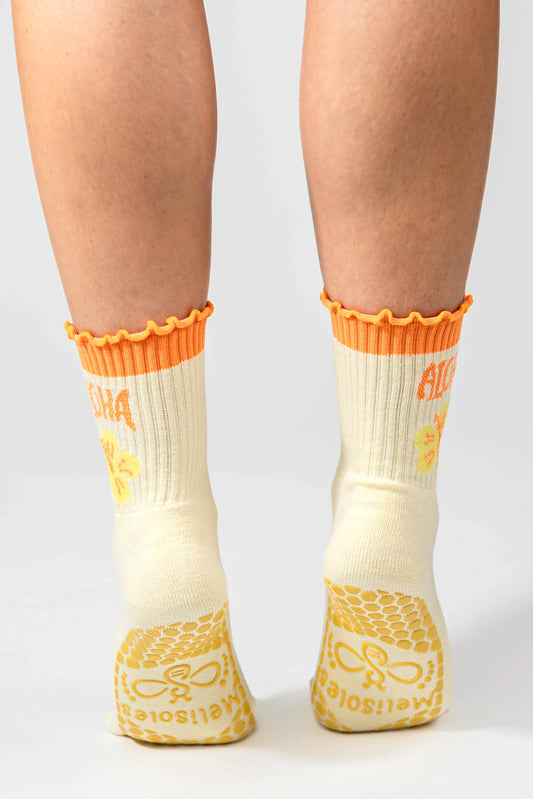 Melisoles Aloha Grip Socks