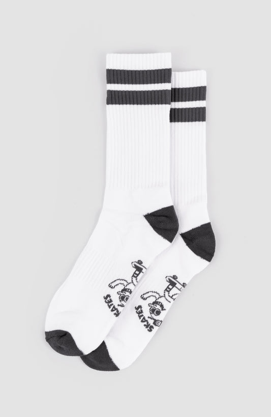 Blast Skates White Tube Socks