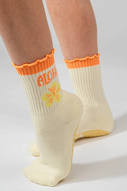 Melisoles Aloha Grip Socks