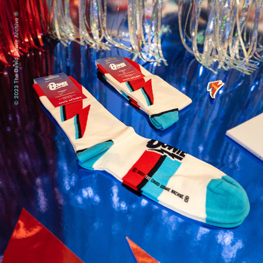 Sock Affairs David Bowie Aladdin Sane Socks