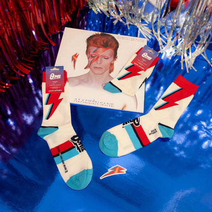Sock Affairs David Bowie Aladdin Sane Socks