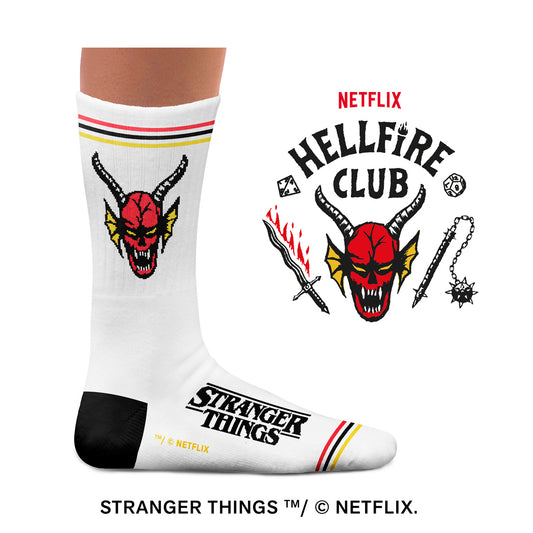 Sock Affairs Stranger Things Hellfire Club Athletic Socks
